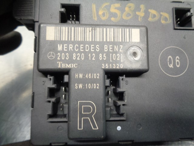 MERCEDES-BENZ C-Class W203/S203/CL203 (2000-2008) Autres unités de contrôle 2038201285, 351320, TEMIC 19845591