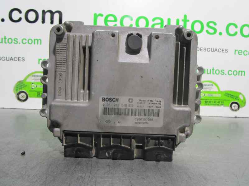 RENAULT Scenic 2 generation (2003-2010) Unitate de control motor 0281011549, 8200370779+ 19577168