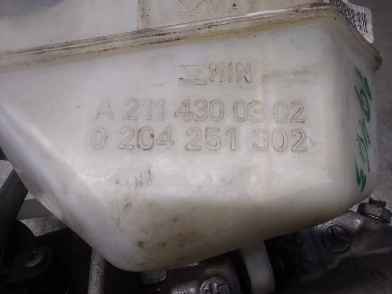MERCEDES-BENZ E-Class W211/S211 (2002-2009) Brake Cylinder A2114300302, 0204251302 24224121