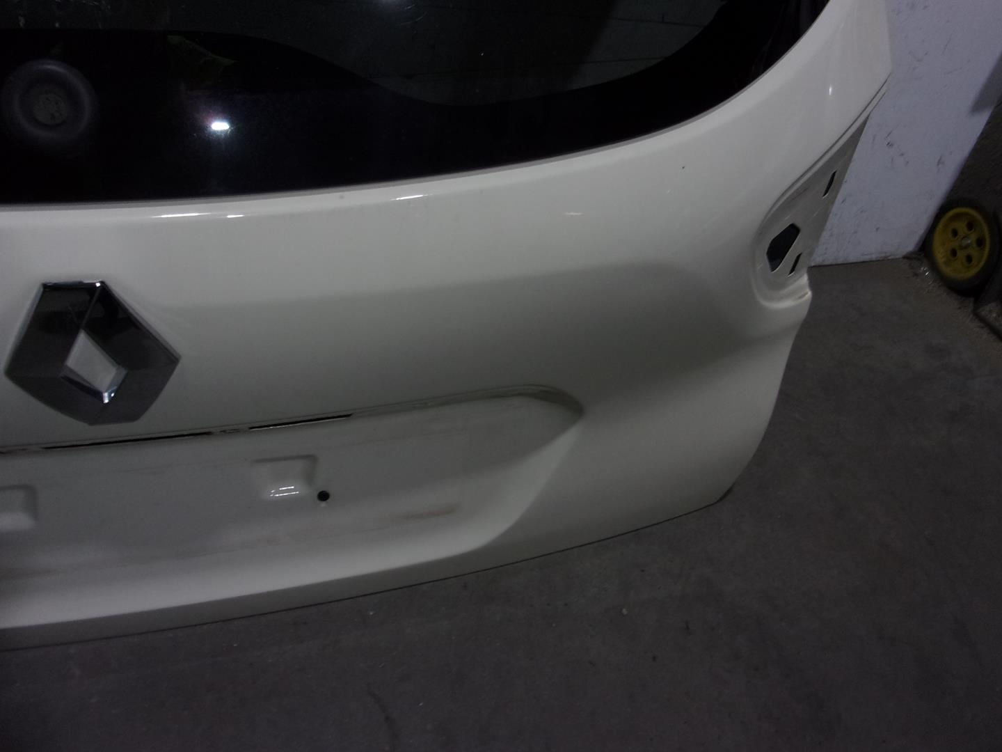 RENAULT Clio 3 generation (2005-2012) Bootlid Rear Boot 901002357R, BLANCOMARFIL, 5PUERTAS 21728691