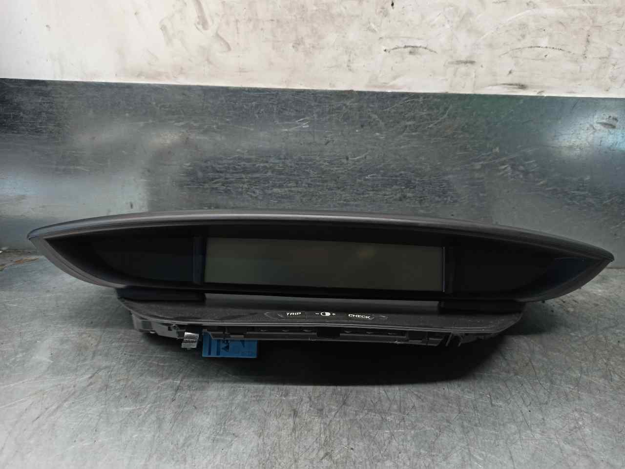 CITROËN Megane 3 generation (2008-2020) Speedometer JOHNSONCONTROLS 21696309