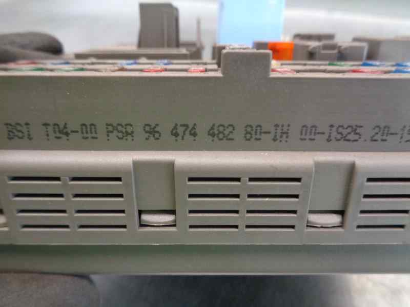 CITROËN C5 1 generation (2001-2008) Fuse Box 9647448280 19733521