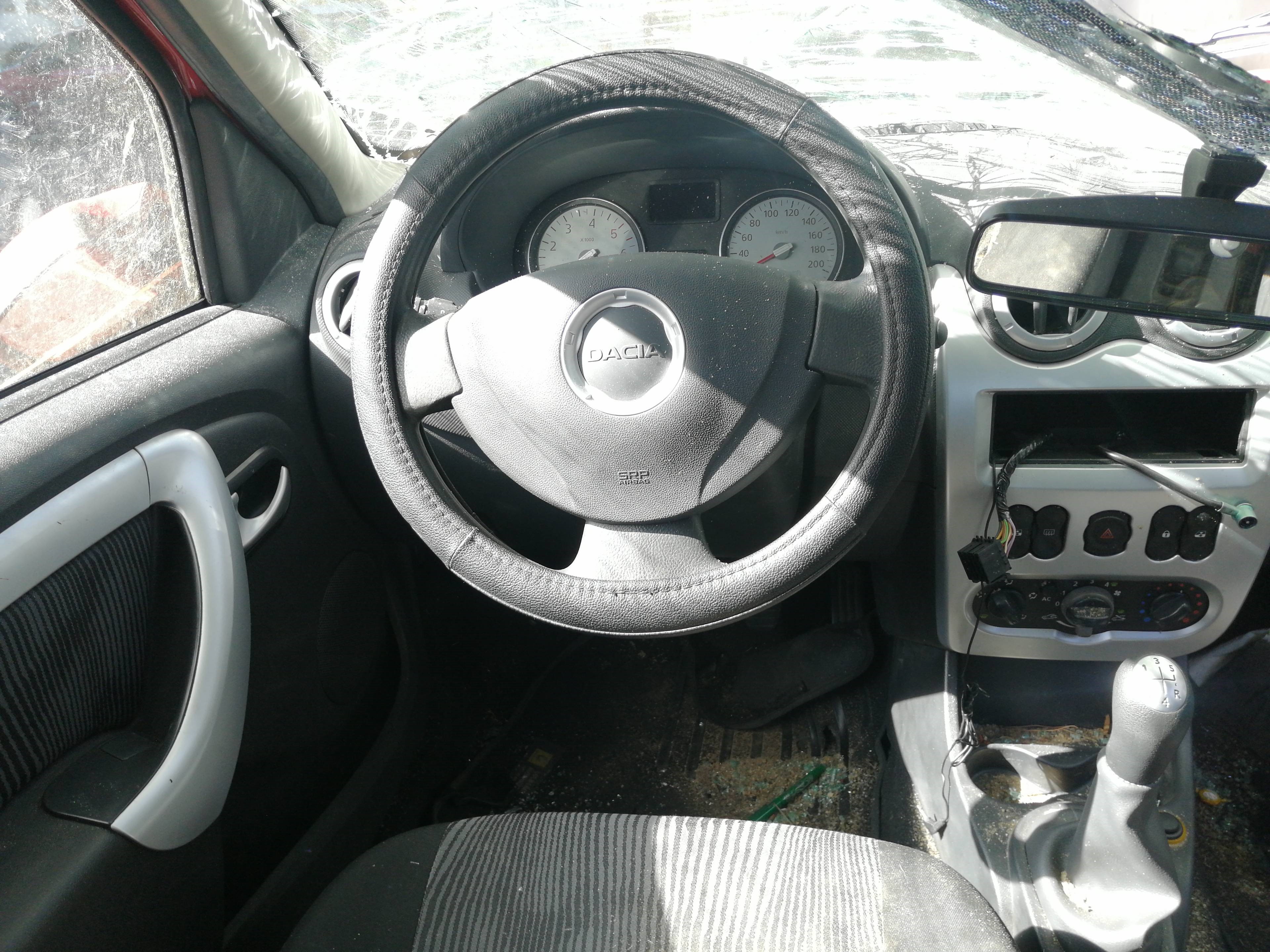 FORD Sandero 1 generation (2008-2012) Наружная ручка передней левой двери GRIS, 5PUERTAS 24118841