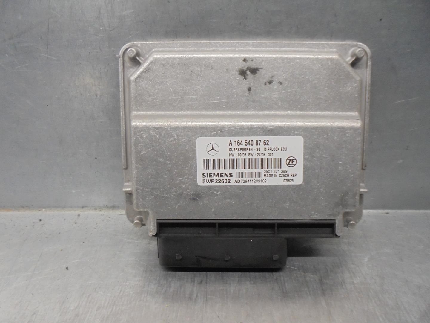 MERCEDES-BENZ M-Class W164 (2005-2011) Gearbox Control Unit A1645408762, 5WP22602, SIEMENS 24196603