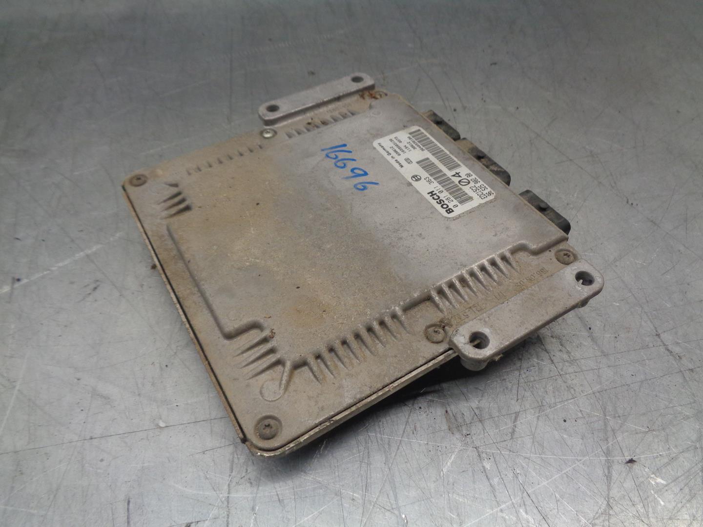 FORD Phedra 2 generation (2002-2008) Engine Control Unit ECU 9652590280,0281011363 19849335