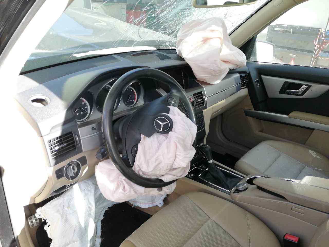 MERCEDES-BENZ GLK-Class X204 (2008-2015) Sistem SRS airbag plafon stânga 19827012