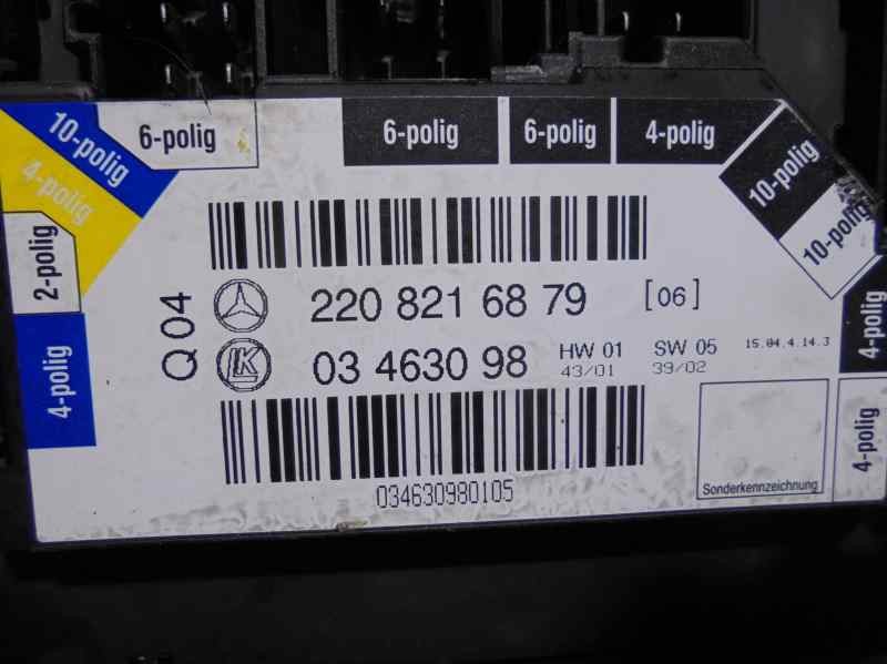 Módulo electronico 648960 2208216879 de Mercedes-benz Clase s (w220, v220) 1998-2005 204 CV con 110000 km - pieza usada