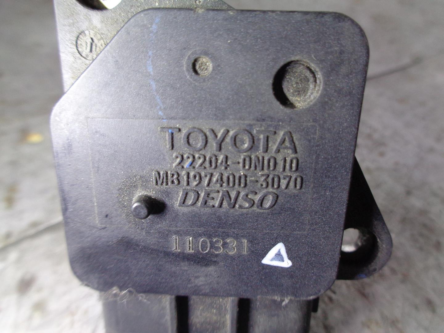 TOYOTA Hilux 7 generation (2005-2015) Mass Air Flow Sensor MAF 222040N010, MB1974003070, DENSO 24147253