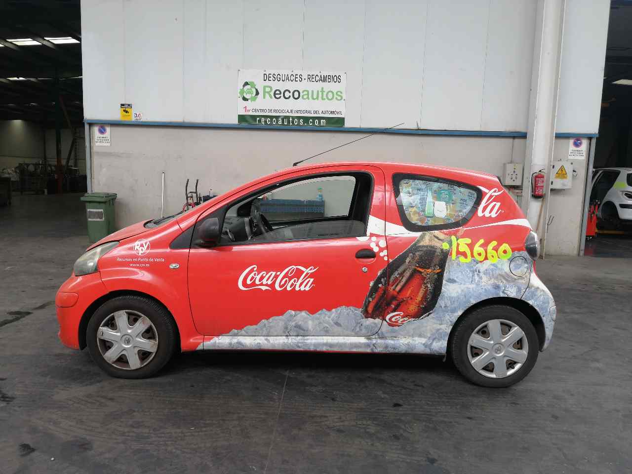 CHEVROLET Aygo 1 generation (2005-2014) Muut sisäosat 3PUERTAS, 3PUERTAS+ 19812953