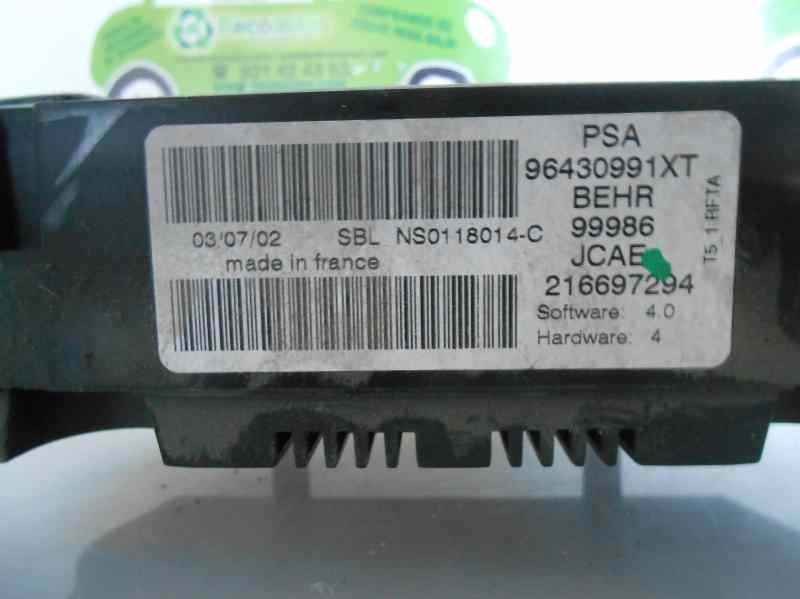 LADA 307 1 generation (2001-2008) Climate  Control Unit BEHR, BEHR+99986 21677802