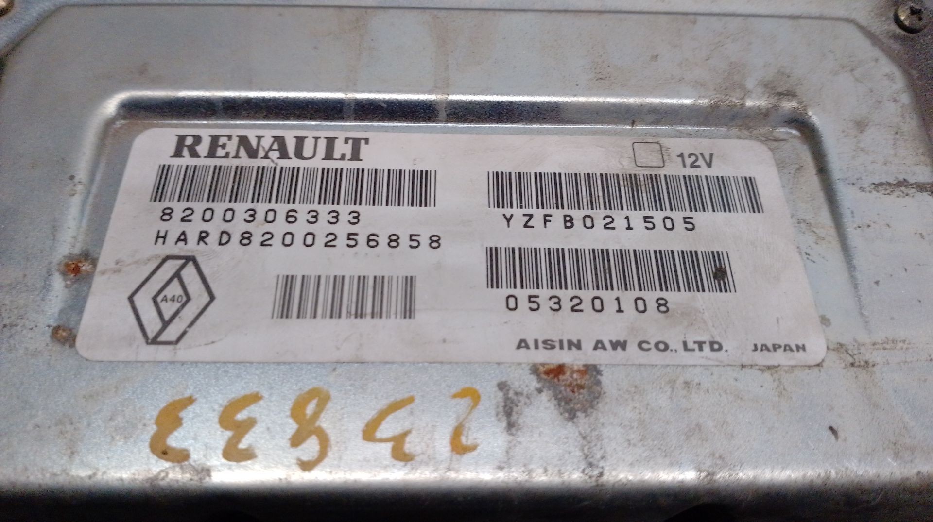 Centralita cambio automático V4YA7 8200306333 de Renault Espace iv (jk0/1_) 2002-0 241 CV con 231000 km - pieza usada