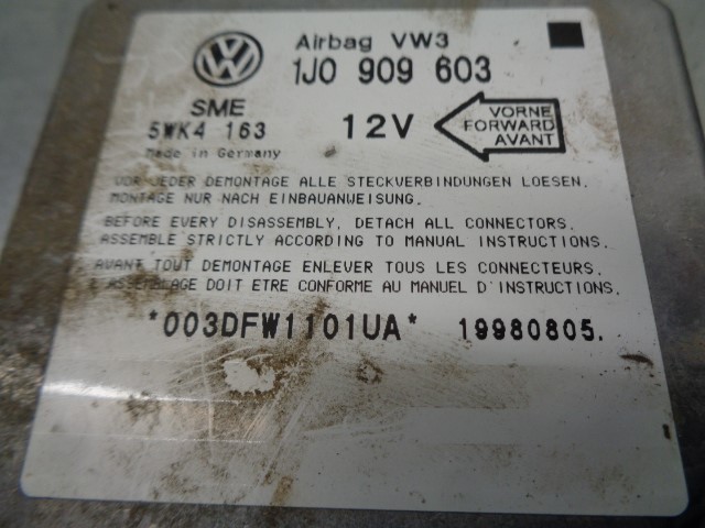 SEAT Alhambra 1 generation (1996-2010) Блок SRS 1J0909603,5WK4163,SME 19766659