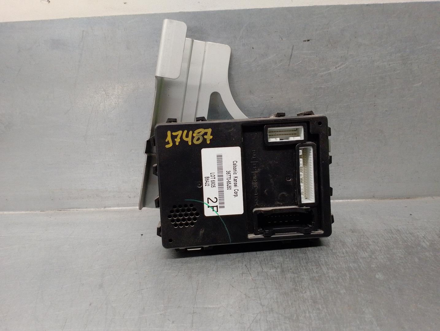 SUZUKI Swift 4 generation (2010-2016) Other Control Units 3677065J50 19903098