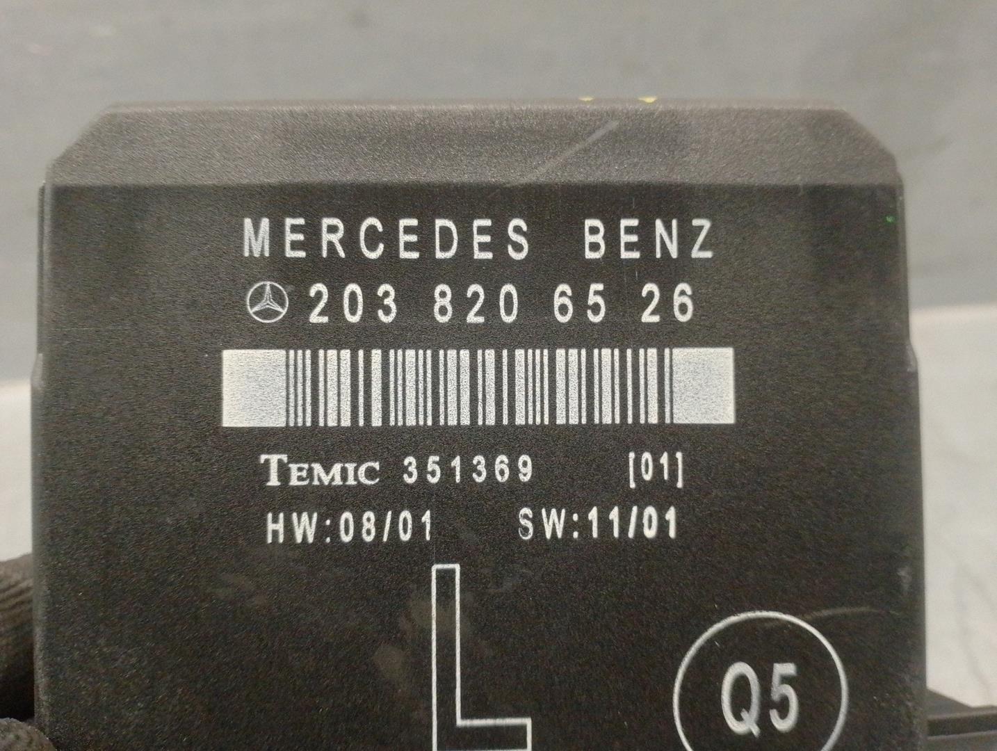 MERCEDES-BENZ C-Class W203/S203/CL203 (2000-2008) Kiti valdymo blokai 2038206526, 351369, TEMIC 24193387