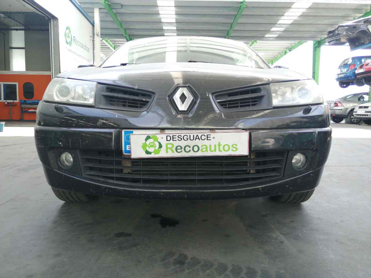 RENAULT Megane 2 generation (2002-2012) Aizmugurējais buferis NEGRO, 3PUERTAS, 7701474486+ 19823533