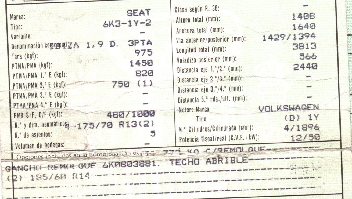 TOYOTA Cordoba 1 generation (1993-2003) Vairo kolonėlė 1H1422061 19823832
