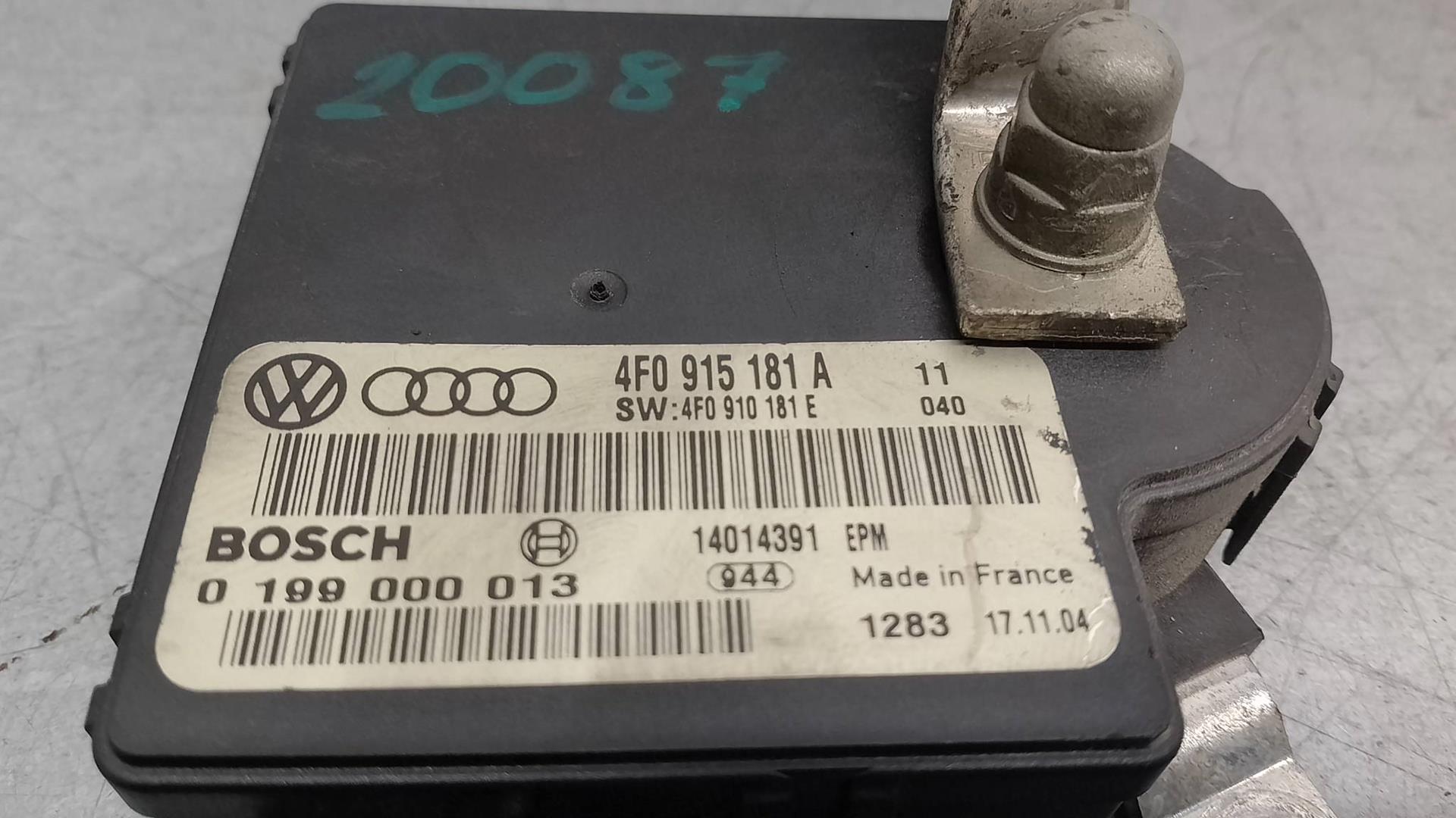 AUDI A6 C6/4F (2004-2011) Другие блоки управления 4F0915181A, 0199000013 24216696