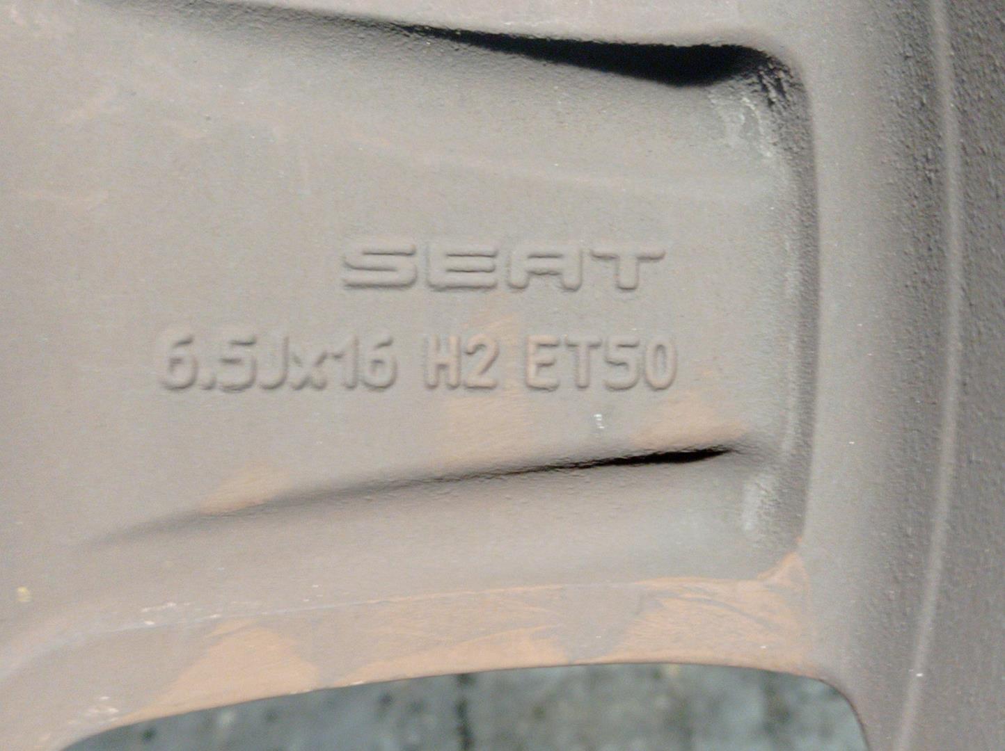 SEAT Toledo 3 generation (2004-2010) Колесо 5P0601025E, R166.5JX16H2ET50, ALUMINIO7P 24578433