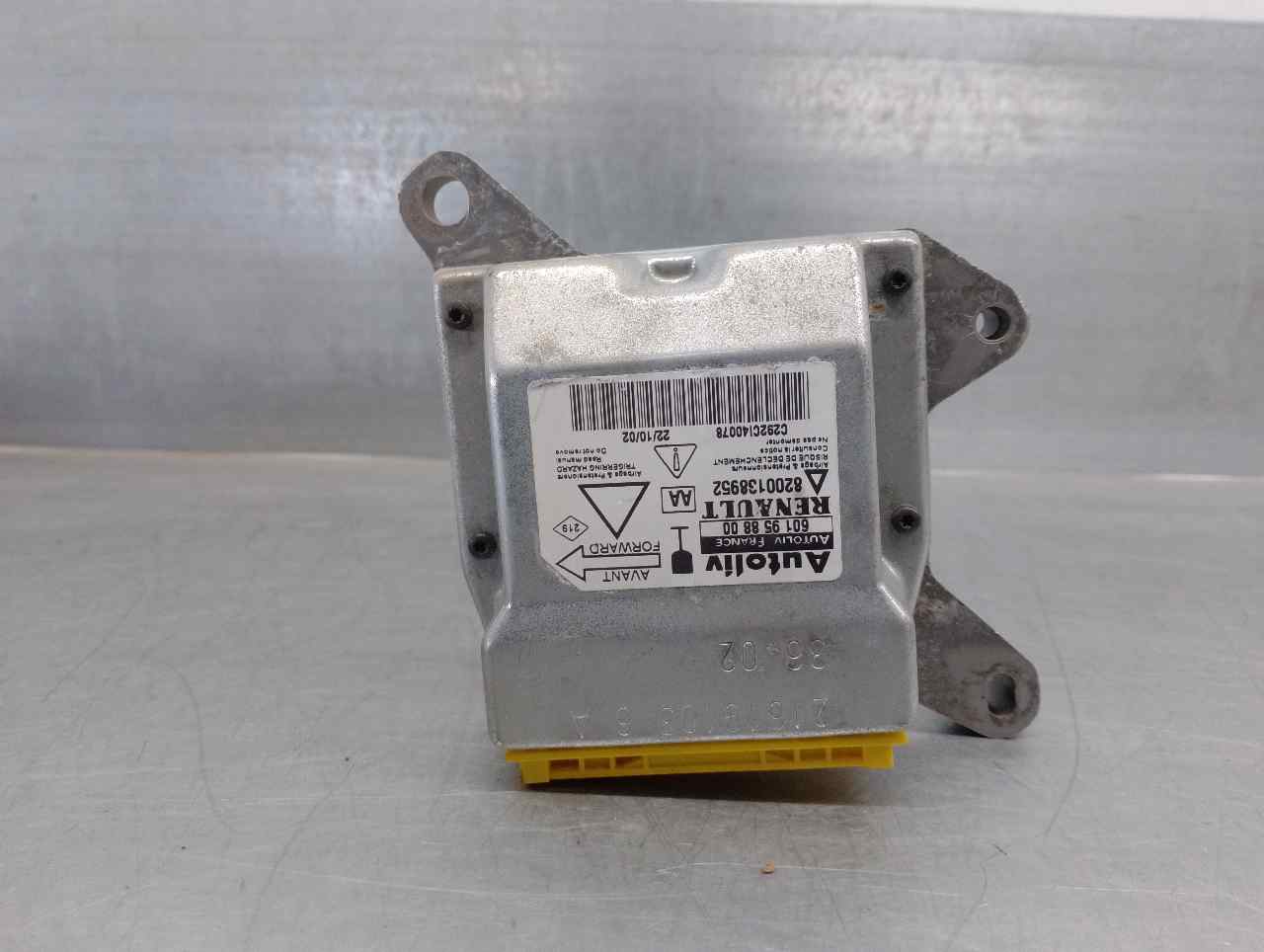 RENAULT Laguna 2 generation (2001-2007) SRS Control Unit 8200138952, 601958800, AUTOLIV 21723271