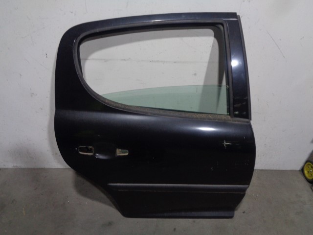 PEUGEOT 207 1 generation (2006-2009) Rear Right Door 9008S6,NEGRA,5PUERTAS 19901083