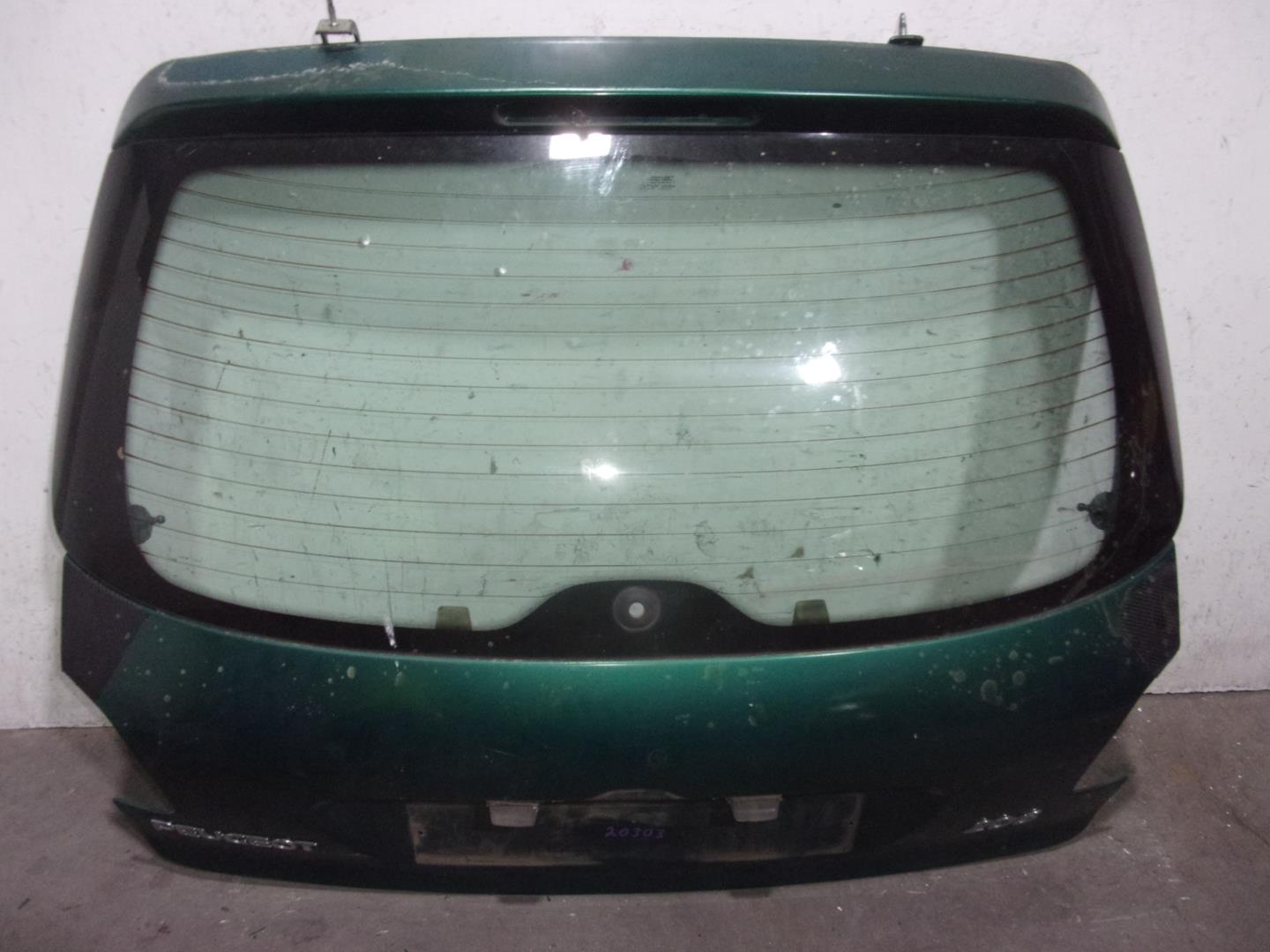 PEUGEOT 1 generation (1998-2009) Bootlid Rear Boot 8701R5, VERDE, 5PUERTAS 24535570