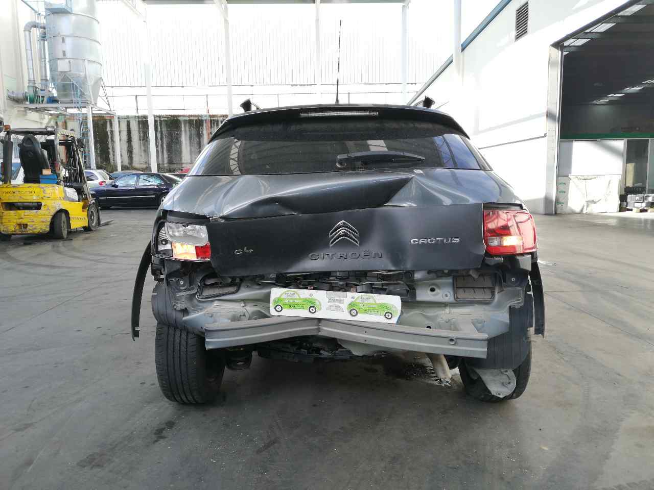 CITROËN C4 Cactus 1 generation (2014-2024) Rear Left Fender Molding 19783457