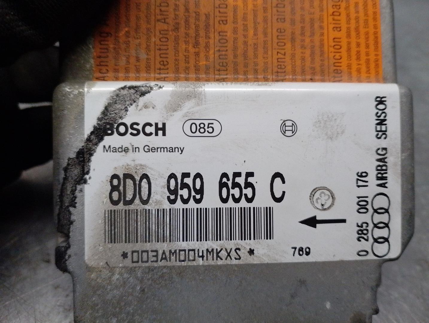 AUDI A4 B5/8D (1994-2001) SRS vezérlőegység 8D0959655C,0285001176 24197670