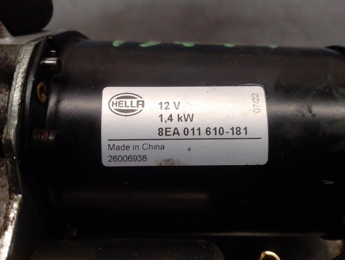 CITROËN Xsara Picasso 1 generation (1999-2010) Starter Motor 8EA011610181, 26006938, HELLA 24203472