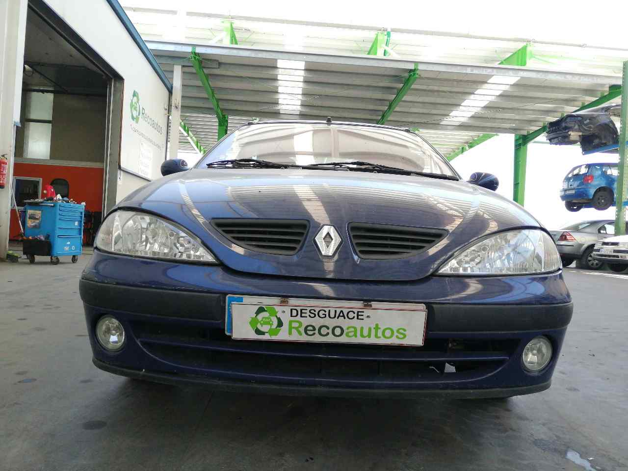 SAAB Megane 2 generation (2002-2012) Unité de contrôle SRS 600639400, AUTOLIV, 8200117651B+ 19819538