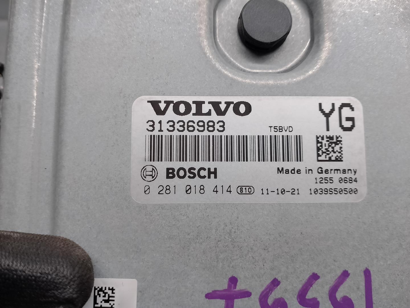 VOLVO V60 1 generation (2010-2020) Motora vadības bloks 31336983, 0281018414 24201328