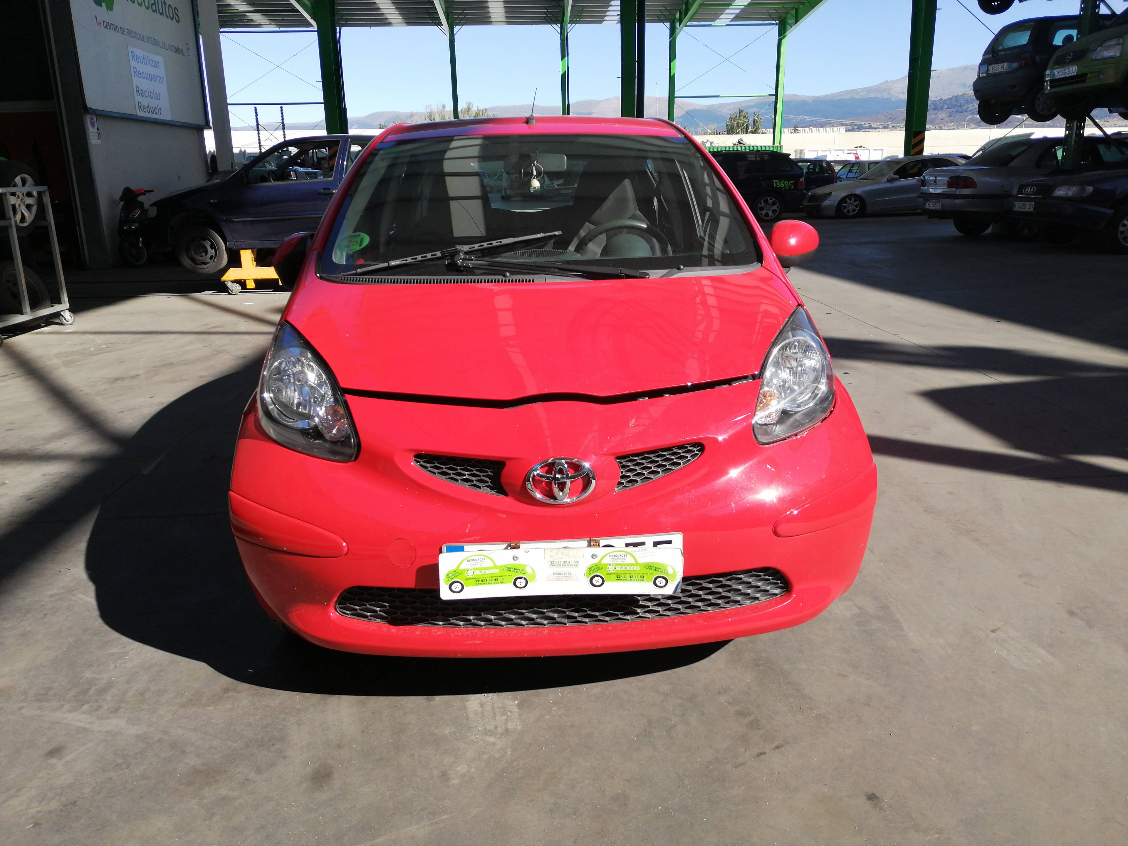 CHEVROLET Aygo 1 generation (2005-2014) Задний левый амортизатор 03071000401,KYB,485300H010+ 19768382