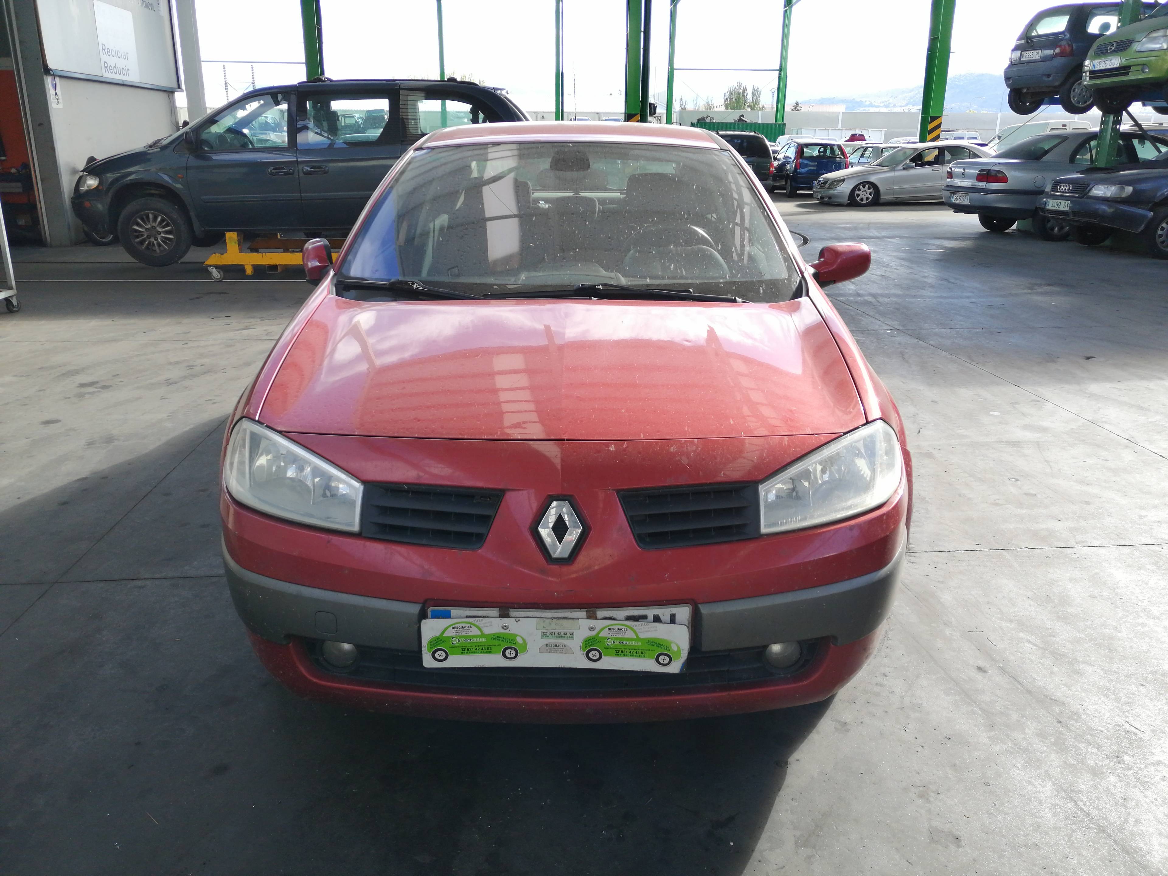 RENAULT Megane 2 generation (2002-2012) Priekinių kairių durų spyna 4PINES,4PUERTAS,8200027776+ 19761245