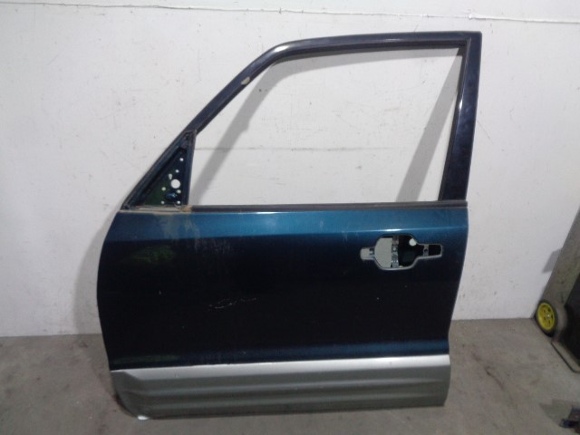 MITSUBISHI Pajero 3 generation (1999-2006) Front Left Door MR555447,VERDEAZULADO,5PUERTAS 19918664