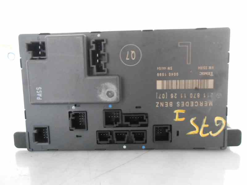 MERCEDES-BENZ E-Class W211/S211 (2002-2009) Other Control Units TEMIC, TEMIC+00401599 21678281