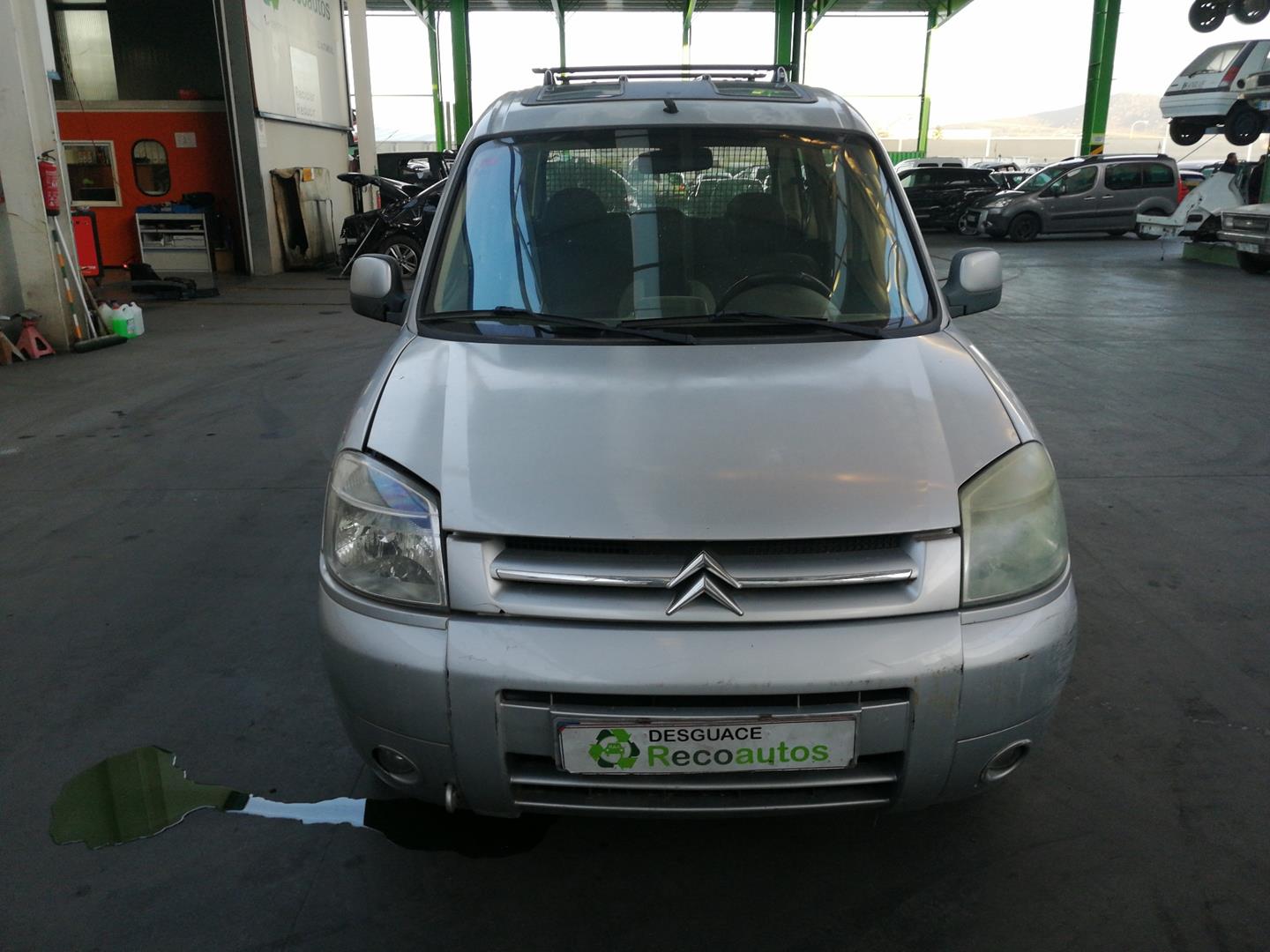 CITROËN Berlingo 2 generation (2008-2023) Priekinių kairių durų veidrodis 96366858XT, MANUAL2PINES, GRIS5PUERTAS 22780581