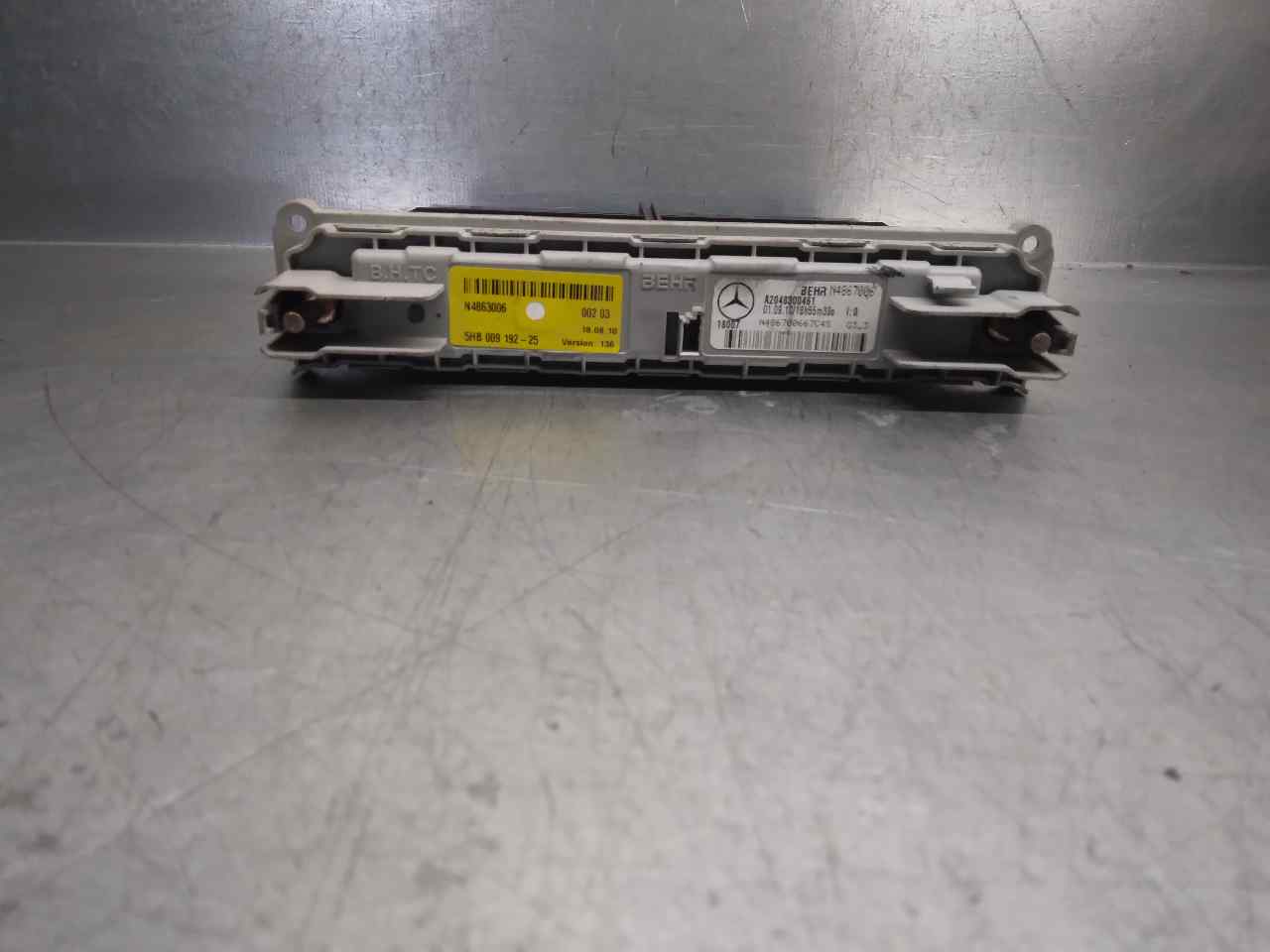 MERCEDES-BENZ GLK-Class X204 (2008-2015) Interior Heater Resistor BEHR, BEHR+N4867006 19827061