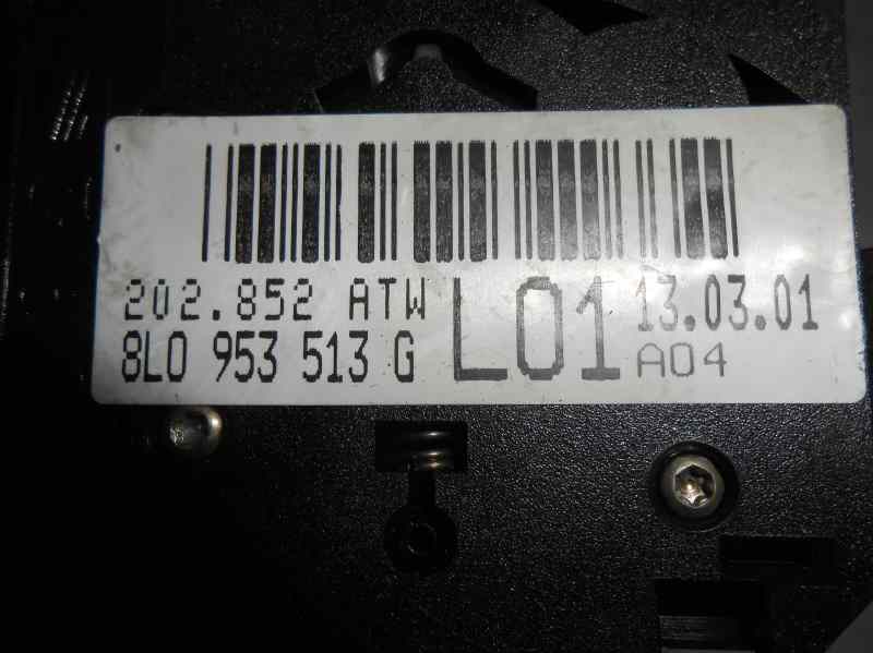 FIAT A3 8L (1996-2003) Headlight Switch Control Unit 4B1941531CFKZ+ 21676804