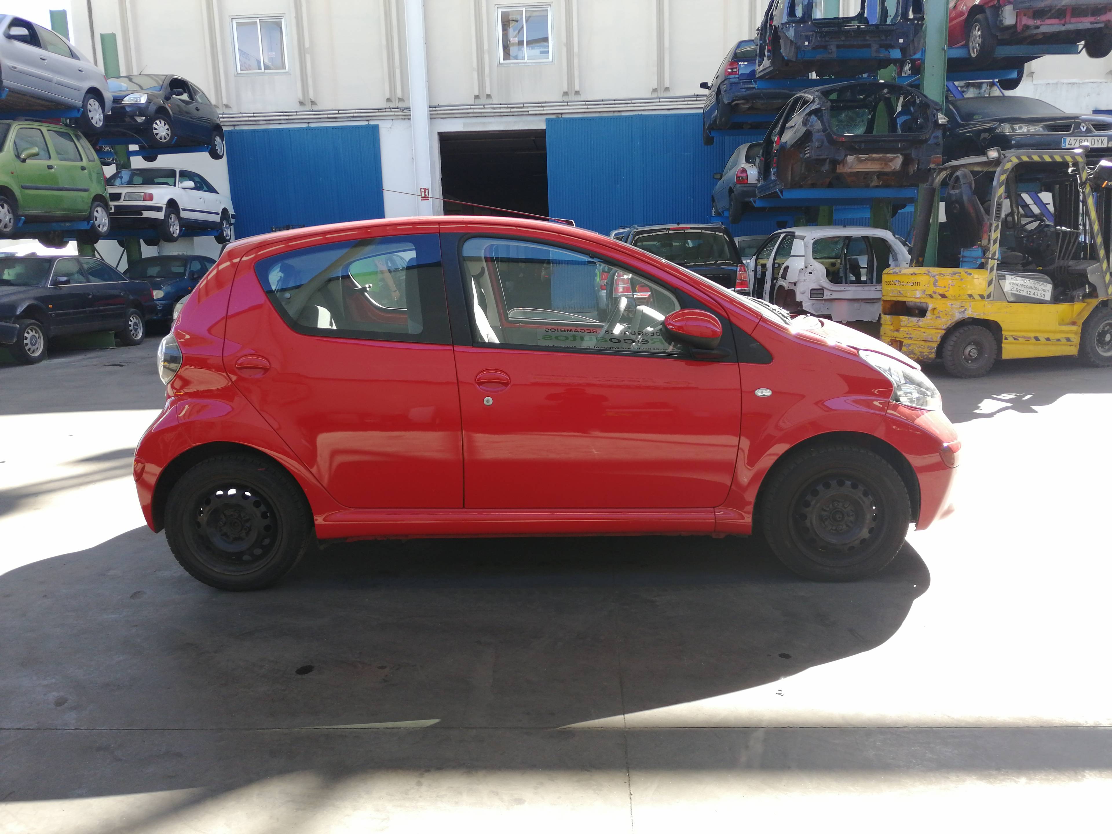 CHEVROLET Aygo 1 generation (2005-2014) Задний левый амортизатор 03071000401,KYB,485300H010+ 19768382