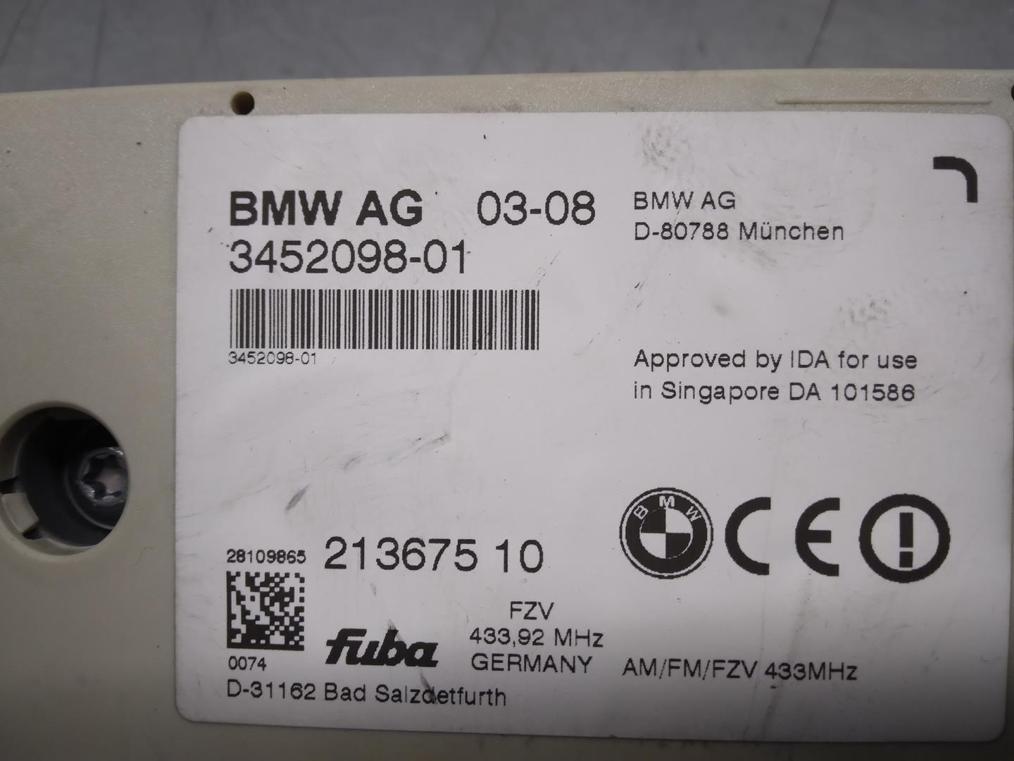 BMW X3 E83 (2003-2010) Kiti valdymo blokai 345209801 24159852