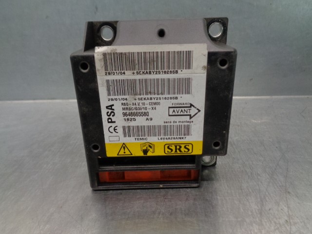 BMW C5 1 generation (2001-2008) SRS Control Unit L6V4A29ANK7, TEMIC, 9648665580+ 19850507