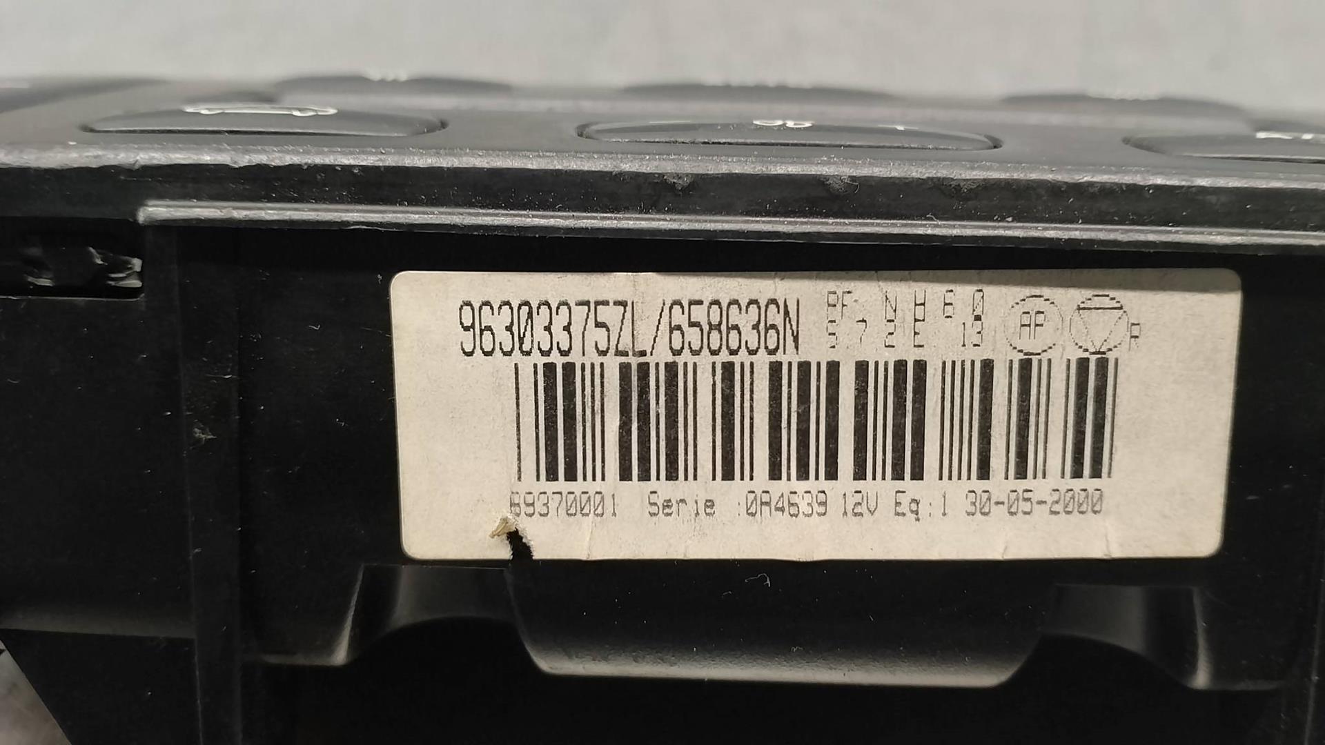 PEUGEOT 406 1 generation (1995-2004) Climate  Control Unit 96303375ZL,658636N,VALEO 24208611