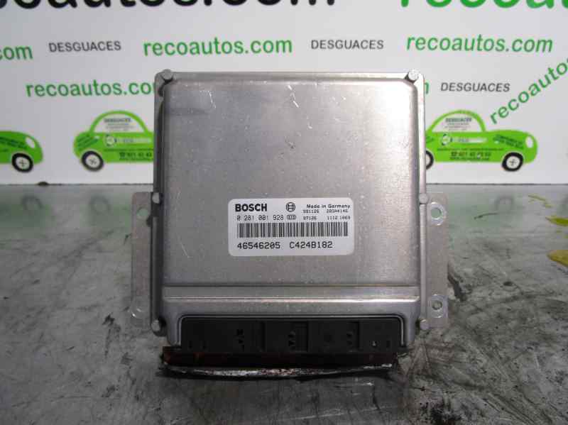 FIAT Μονάδα ελέγχου κινητήρα ECU 0281001928,46546205+ 19573133