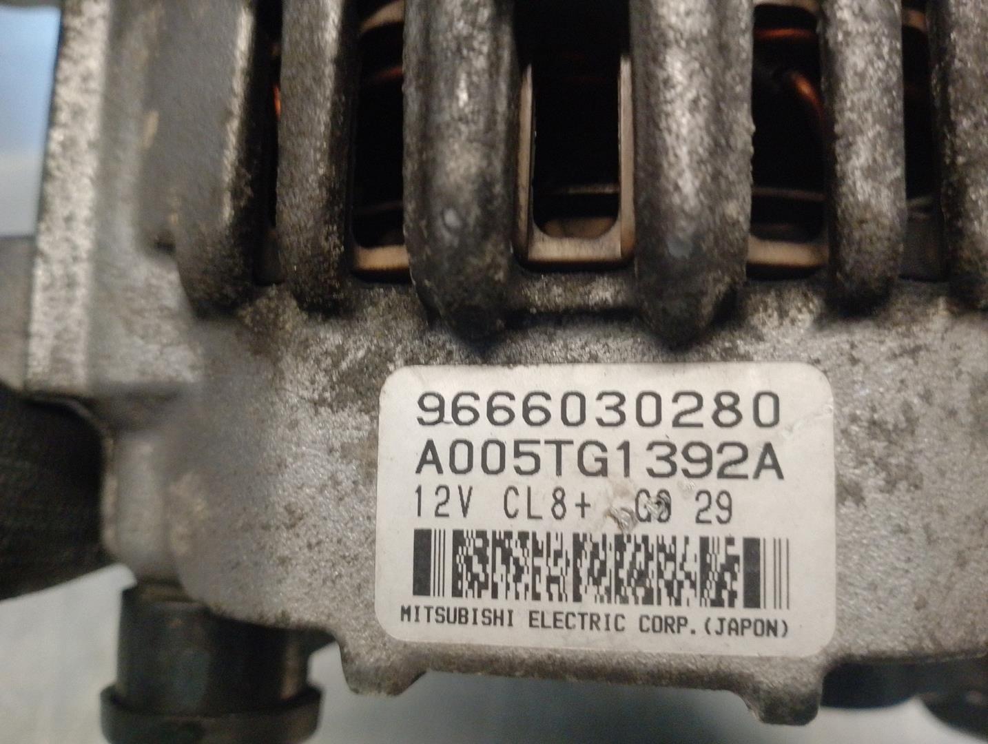 CITROËN C3 1 generation (2002-2010) Alternator 9666030280, A005TG1392A 19906144