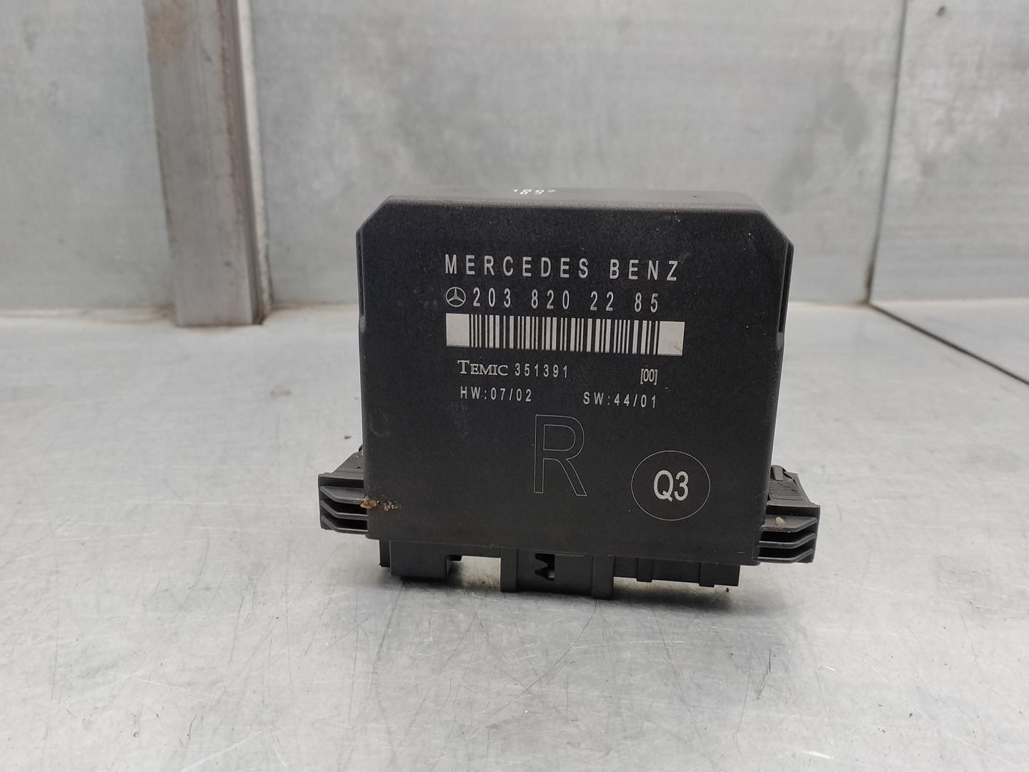 MERCEDES-BENZ C-Class W203/S203/CL203 (2000-2008) Other Control Units 2038202285, 351391, TEMIC 24179297