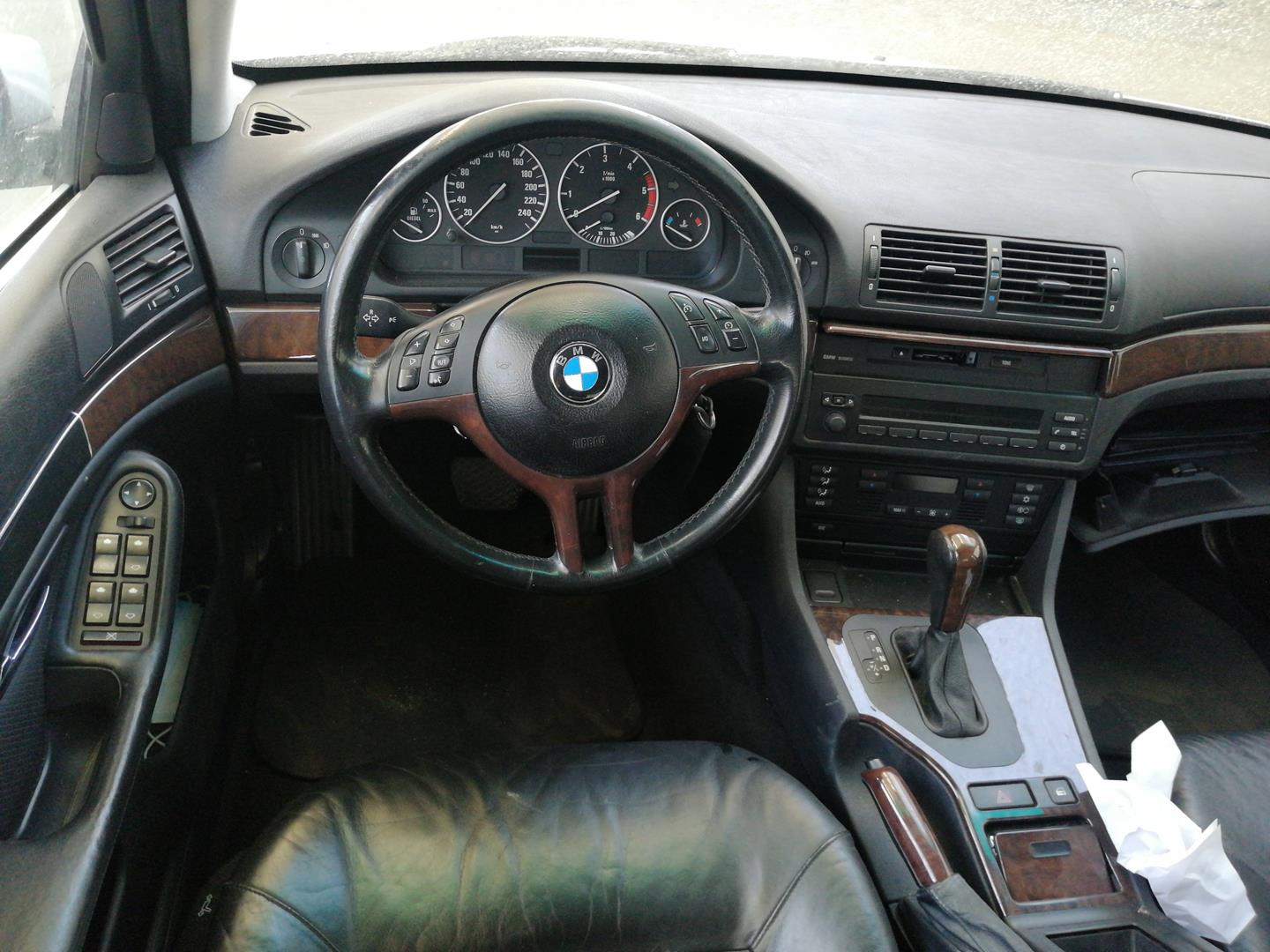 BMW 5 Series E39 (1995-2004) Priekinė kairė sėdynė 4739417, CUERONEGRO, 4PUERTAS 20802489