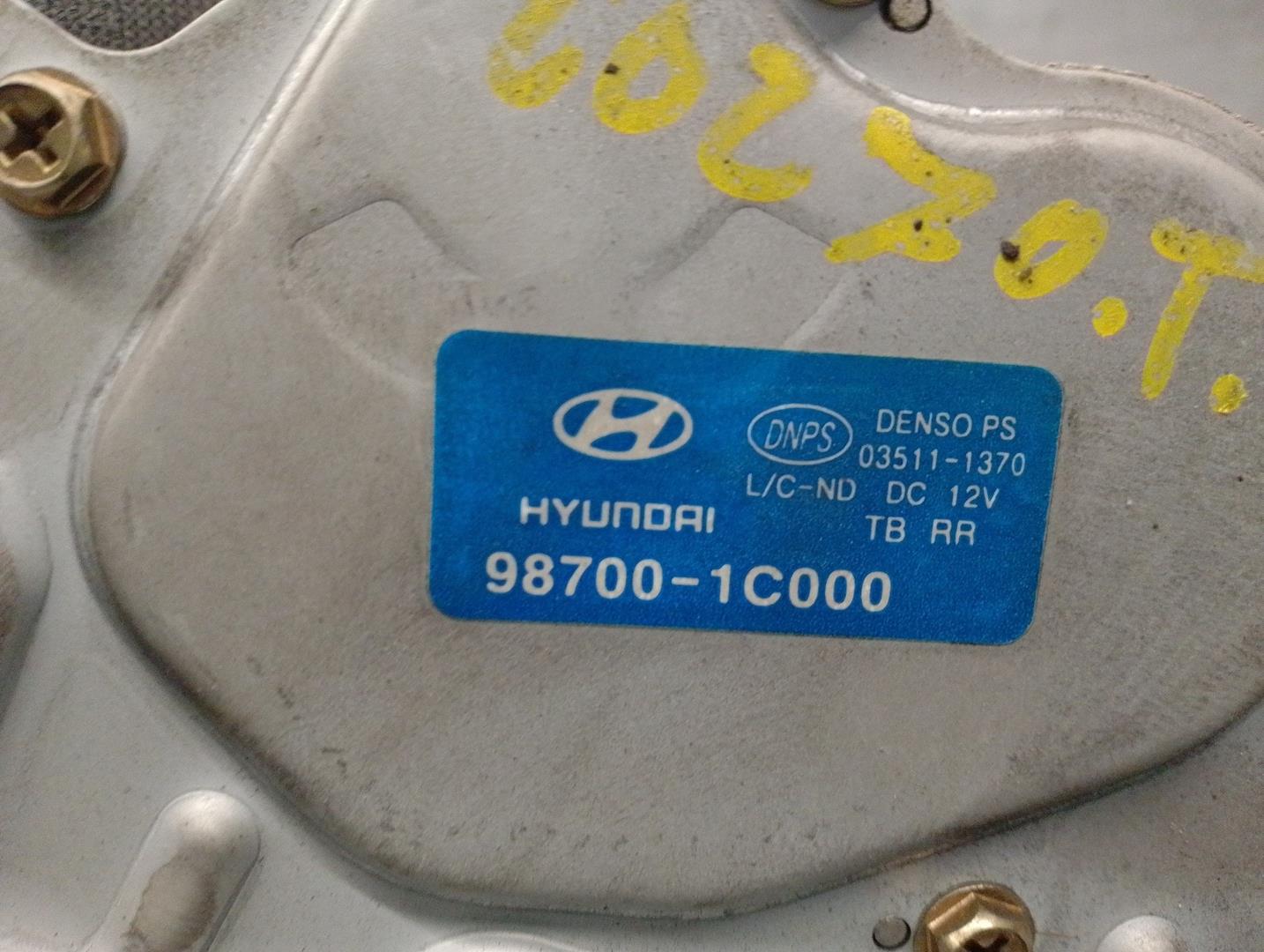 HYUNDAI Getz 1 generation (2002-2011) Tailgate  Window Wiper Motor 987001C000, 035111370, DENSO 25180475