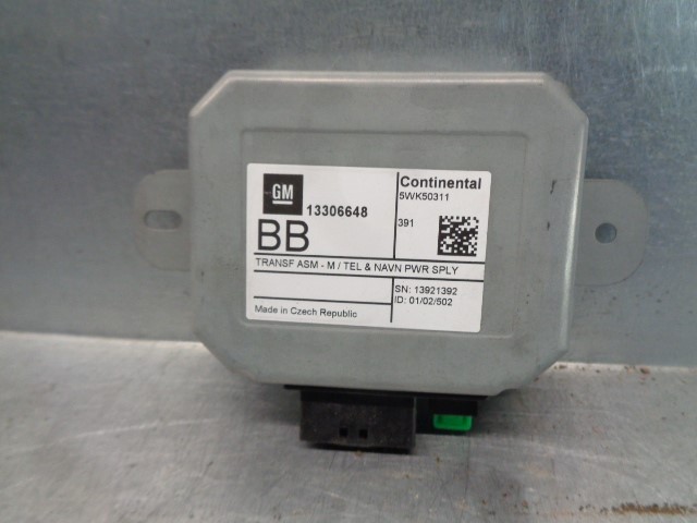 CHEVROLET Aveo T300 (2011-2020) Other Control Units 13306648, 5WK50311, CONTINENTAL 19809838