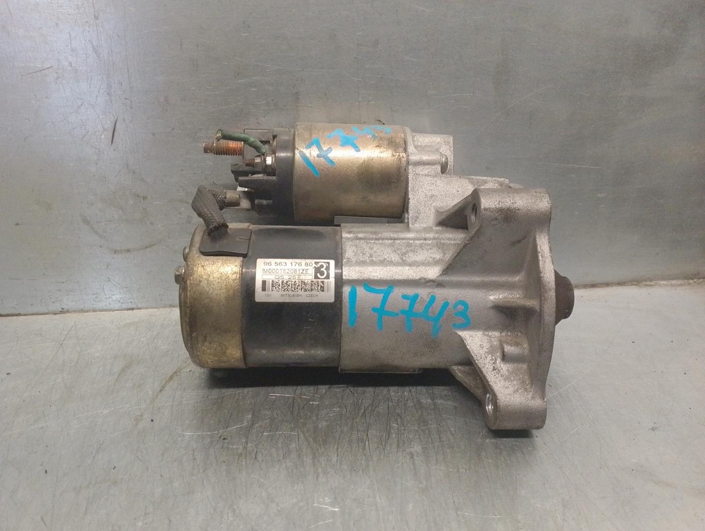 PEUGEOT 807 1 generation (2002-2012) Starter Motor 9656317680,M000T82081ZE 19899178