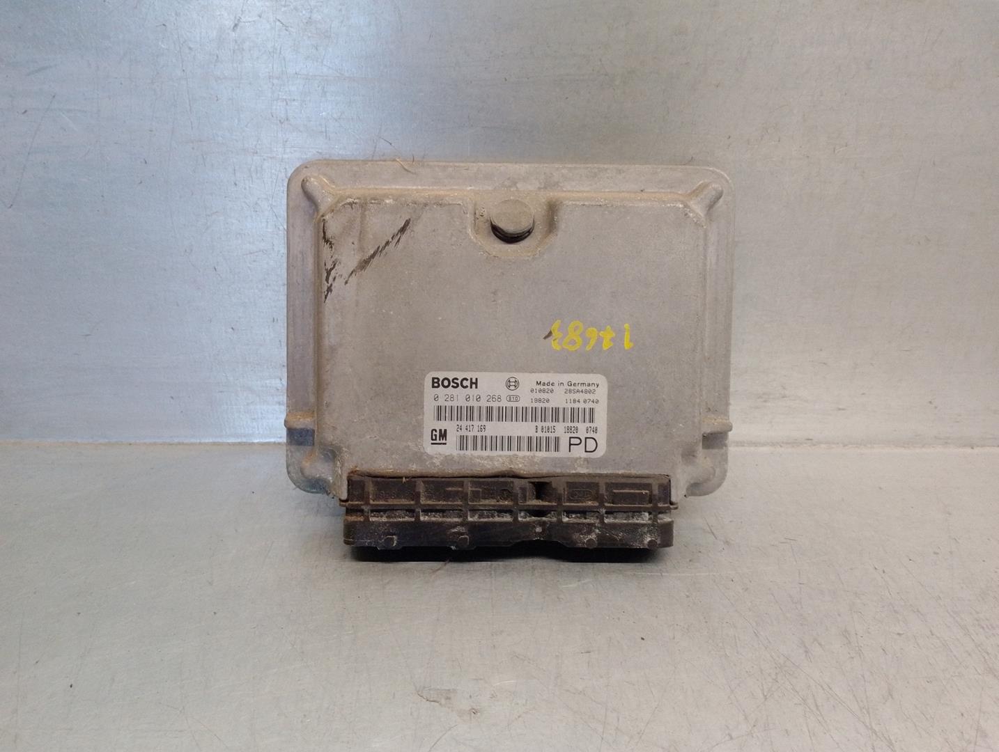 OPEL Corsa B (1993-2000) Engine Control Unit ECU 24417169,0281010268 19894481