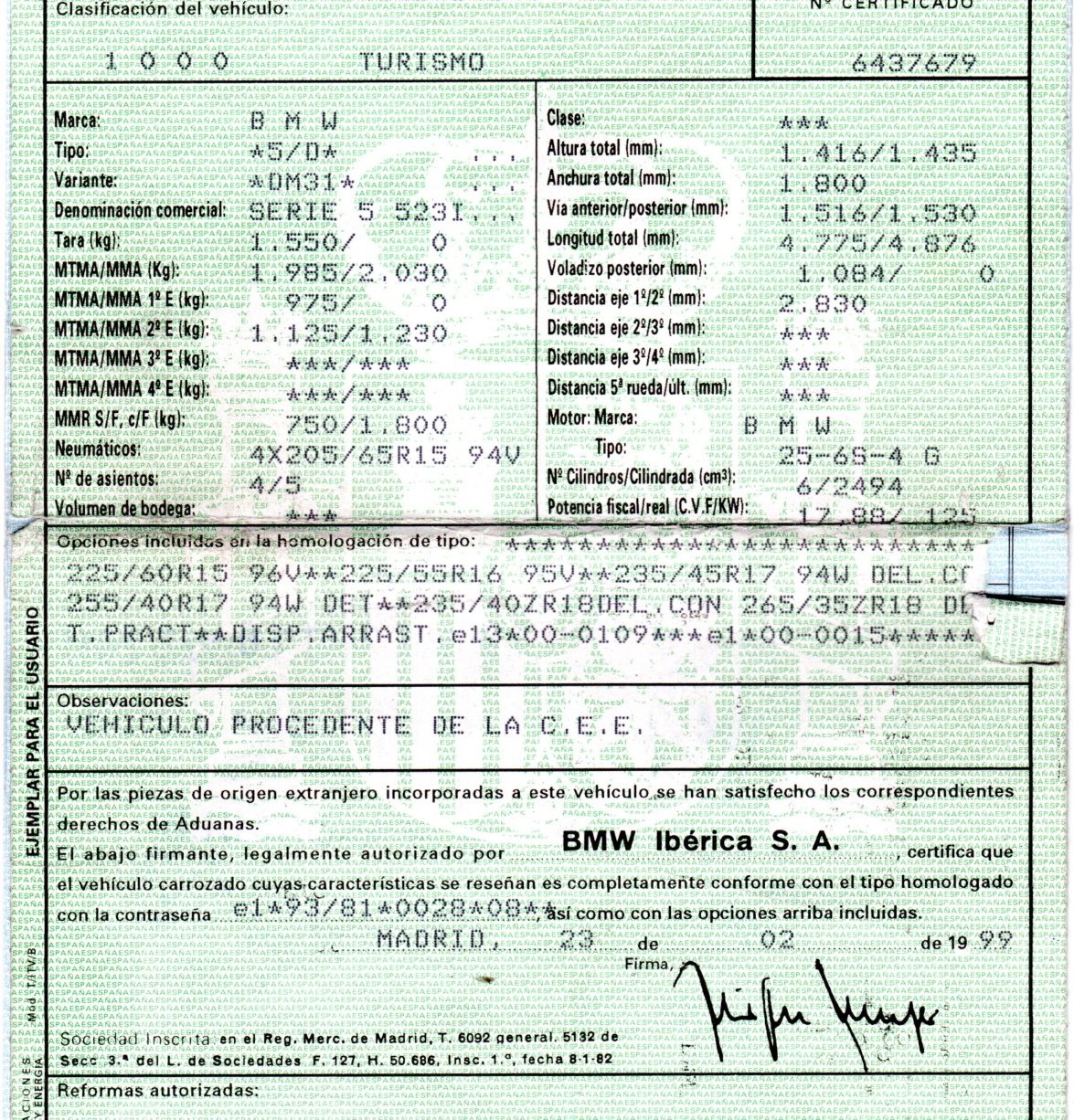 FORD 5 Series E39 (1995-2004) Arbre de transmission court de boîte de vitesses BURRA4LADOA, BURRA4LADOA+ 19775290